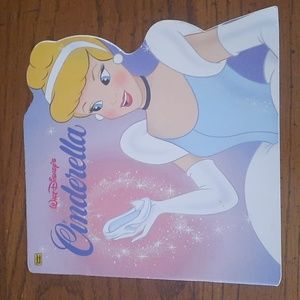 Vintage Disney Cinderella Golden Super Shape Book